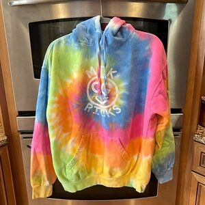 Common Ground - Montauk tie dye hoodie, size large